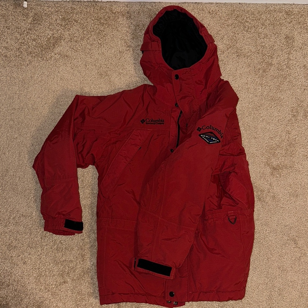 Columbia Kids' Vibrant Red Puffer Jacket